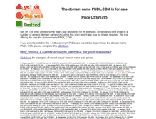 Tablet Screenshot of pndl.com
